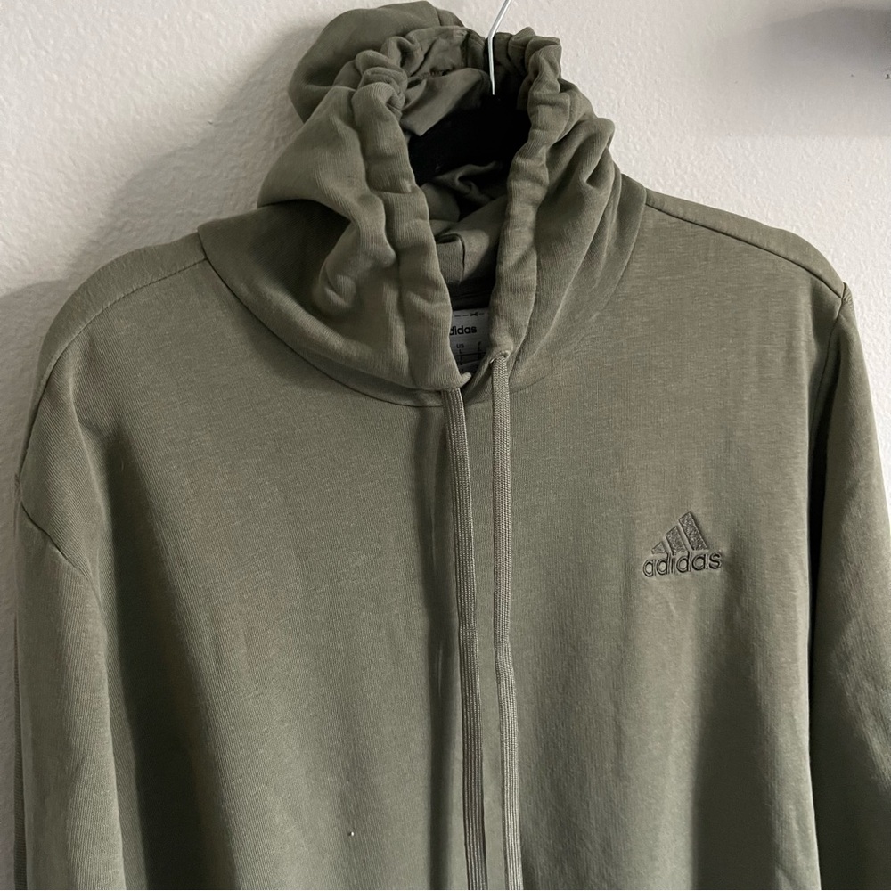 Army green hoodie